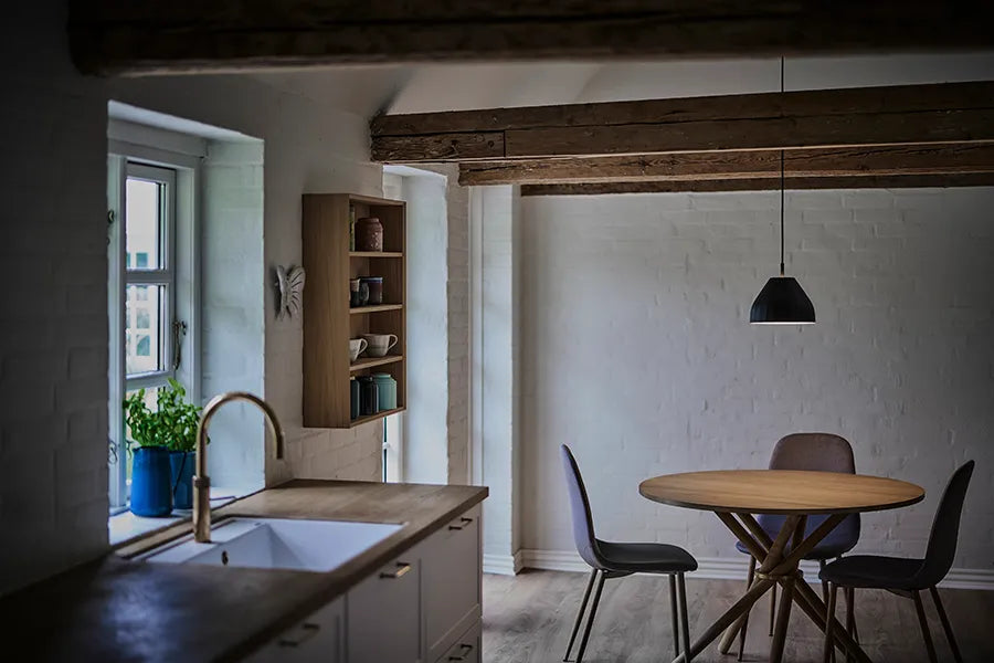 Le Klint Facet 140 Pendel, Sort – Dansk Design Udstillingsmodel