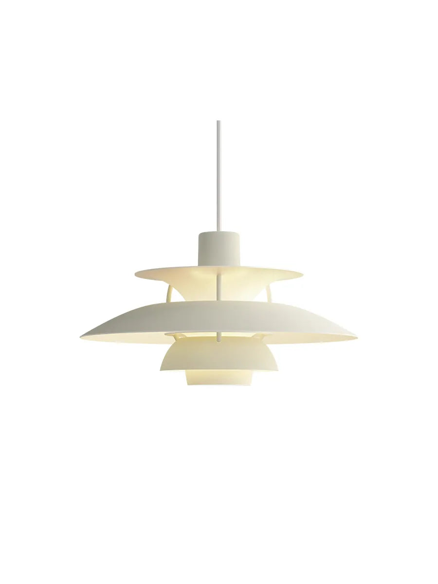 Louis Poulsen PH 5 Mini Pendel Monochrome Pale Pewter – Udstillingsmodel