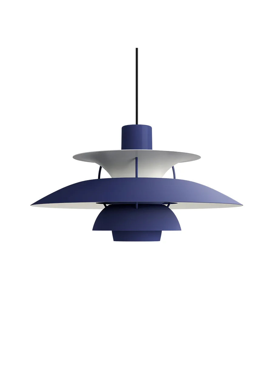 Louis Poulsen PH 5 Pendel Monochrome Dusty Indigo – Udstillingsmodel