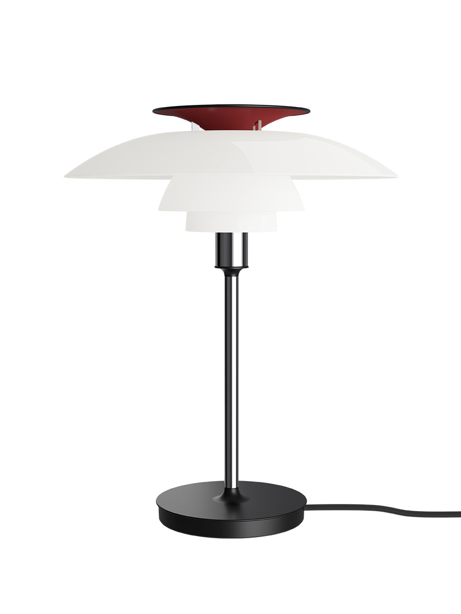 PH 80 Bordlampe, krom fra Louis Poulsen