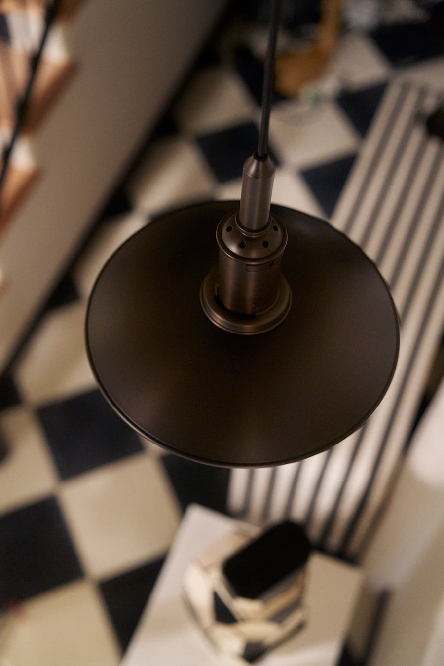 Louis Poulsen PH 3/3 Pendel, Aged Brass – Dansk Design Udstillingsmodel