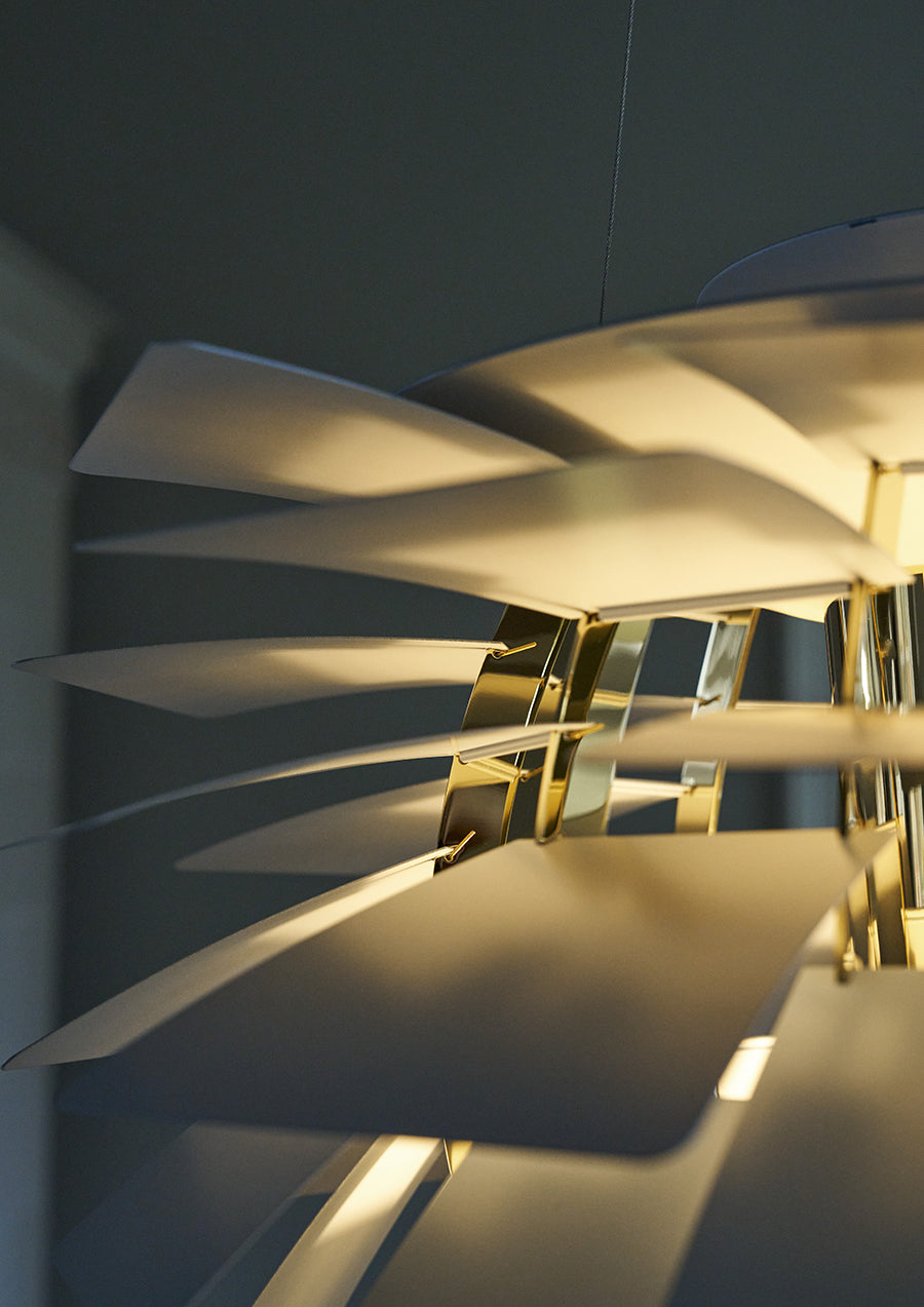 Louis Poulsen PH Artichoke Dusty Green / Brass – Udstillingsmodel
