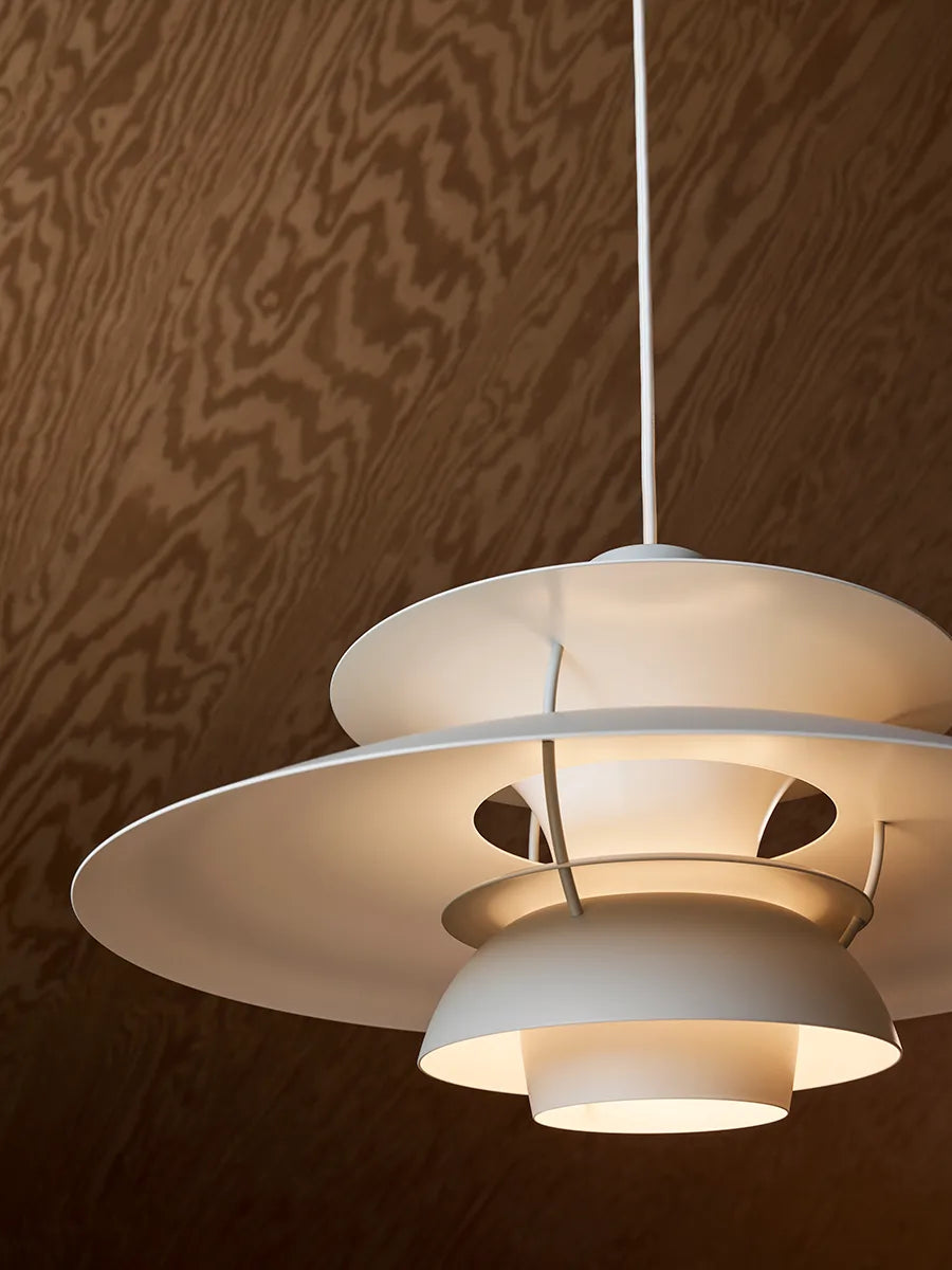 Louis Poulsen PH 5 Pendel Monochrome Pale Pewter – Udstillingsmodel