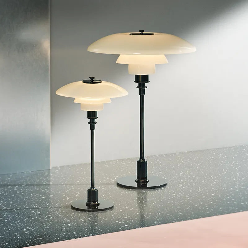 PH 2/1 Bordlampe, Sort Metalliseret – Louis Poulsen