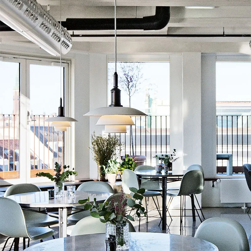 PH 3½-3 Pendel, hvid af Poul Henningsen