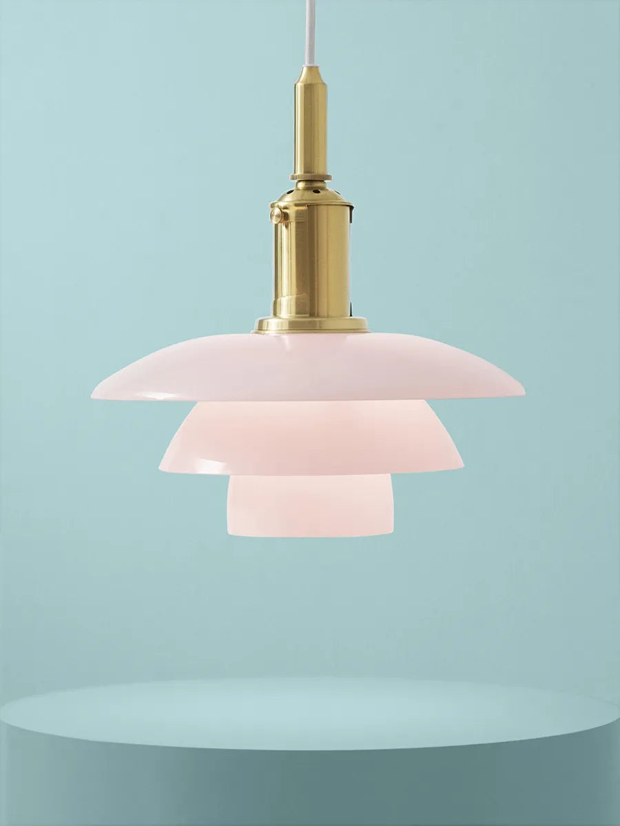Louis Poulsen PH 3/3 Pale Rose Pendel – Dansk Design Udstillingsmodel