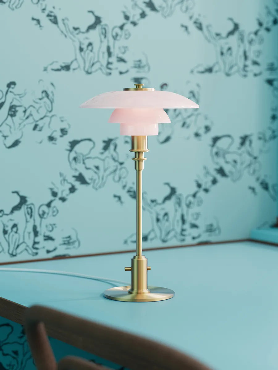 PH 2/1 Pale Rose Bordlampe – Louis Poulsen