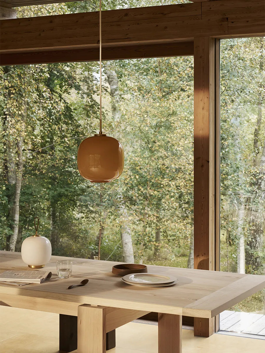 Louis Poulsen VL45 Radiohus Pendel Amber 250 – Udstillingsmodel