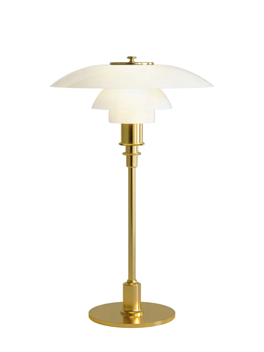 PH 3/2 Bordlampe i Messing Metalliseret – Louis Poulsen