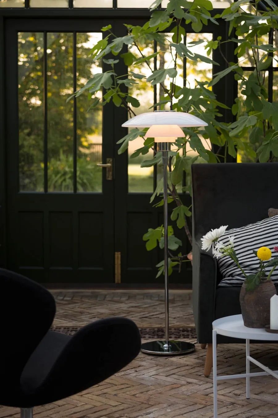 PH 4½-3½ Glas Gulvlampe fra Louis Poulsen