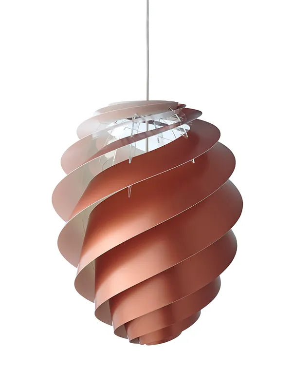 Le Klint Swirl 2 Pendel Kobber – Udstillingsmodel