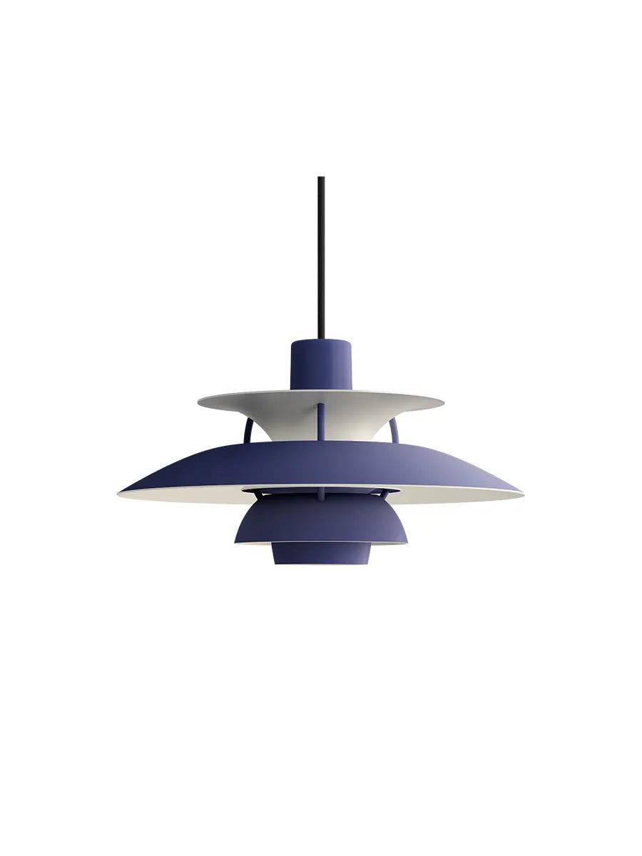 Louis Poulsen PH 5 Mini Pendel Dusty Indigo – Udstillingsmodel