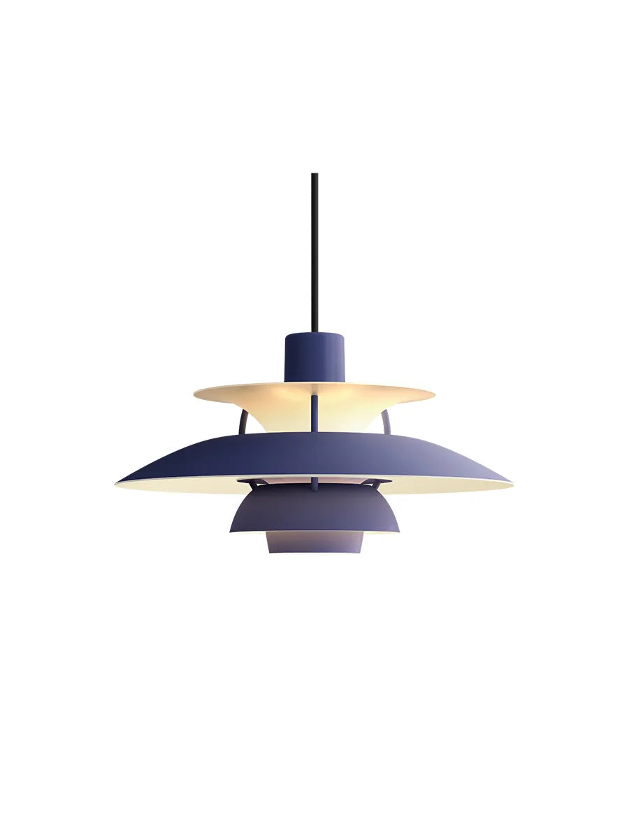 Louis Poulsen PH 5 Mini Pendel Dusty Indigo – Udstillingsmodel