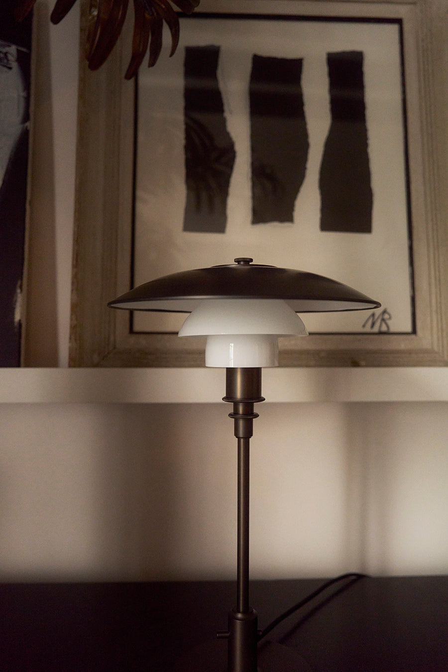 PH 3/2 Bordlampe, Aged Brass fra Louis Poulsen