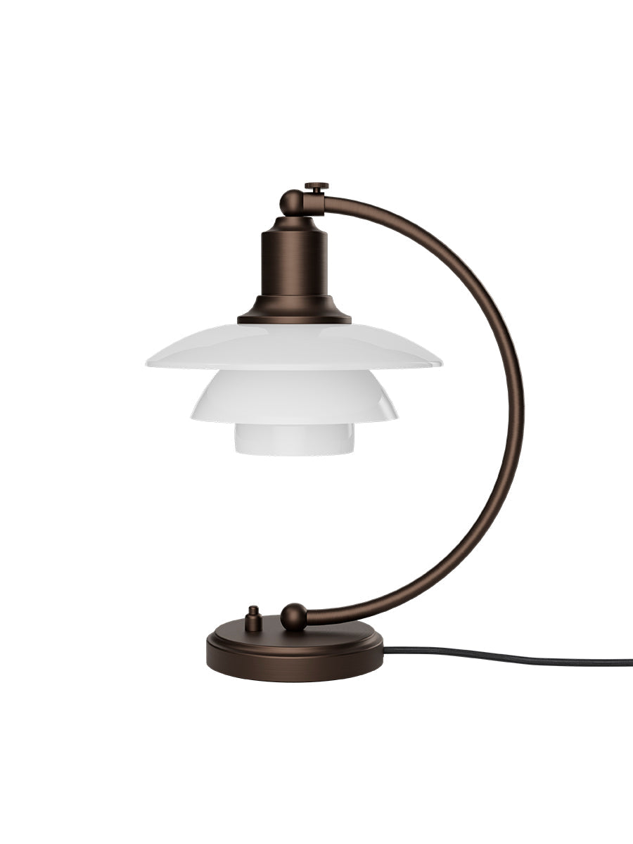 PH 2/2 Luna Bordlampe, Aged Brass – Louis Poulsen
