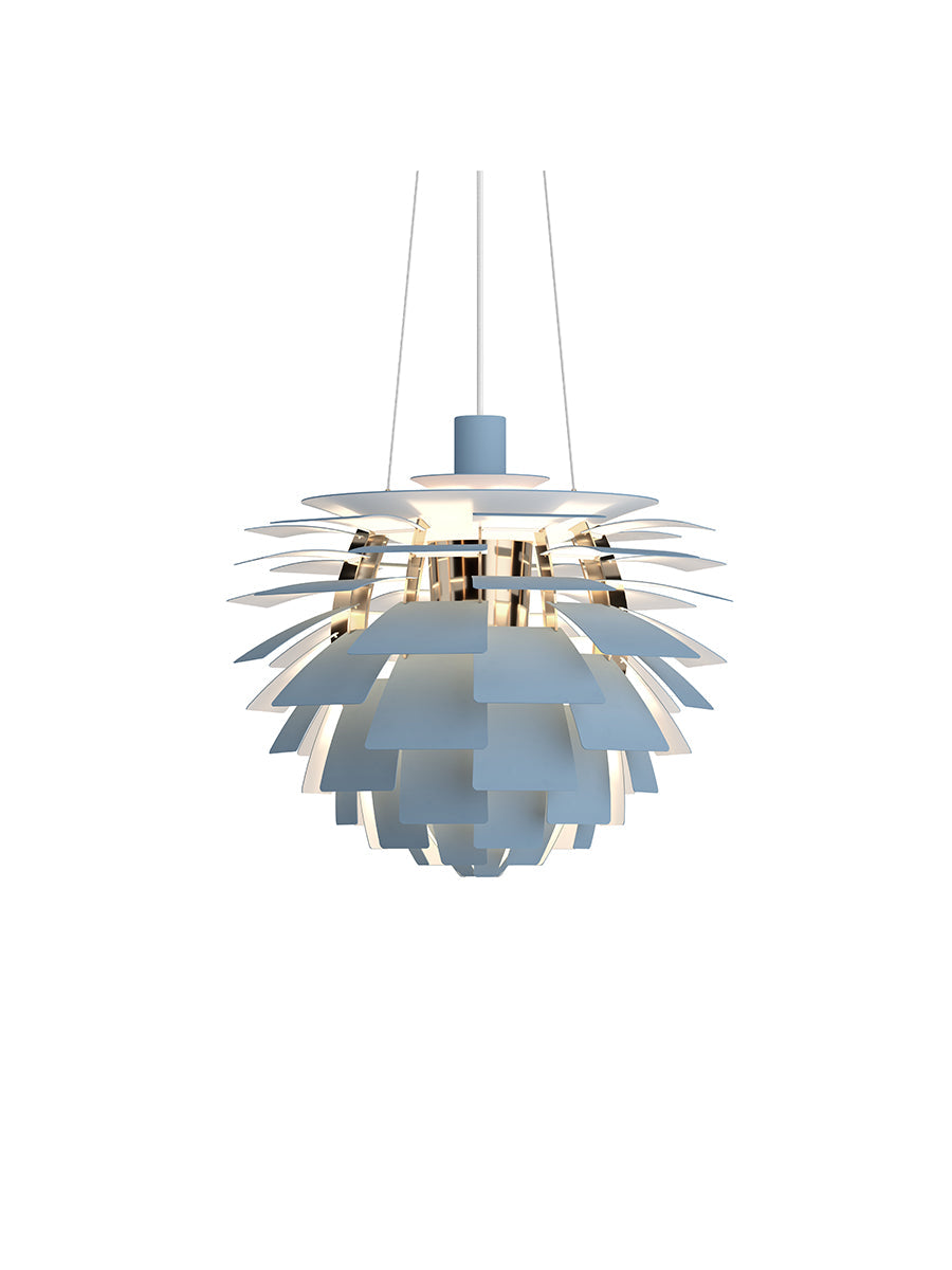 Louis Poulsen PH Artichoke Dusty Blue/Brass – Udstillingsmodel