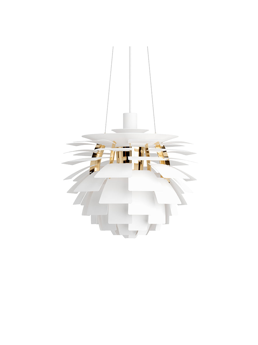 Louis Poulsen PH Artichoke Soft White / Brass – Udstillingsmodel