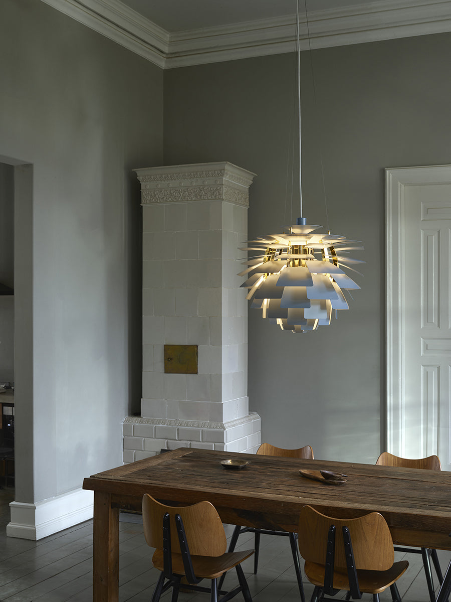 Louis Poulsen PH Artichoke Dusty Blue/Brass – Udstillingsmodel
