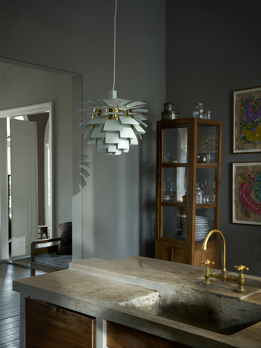 Louis Poulsen PH Artichoke Dusty Green / Brass – Udstillingsmodel