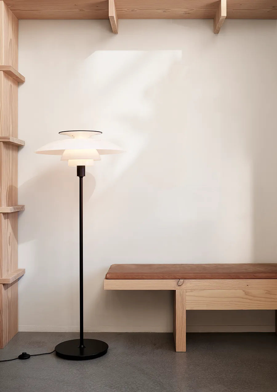 Louis Poulsen PH 80 Gulvlampe Sort – Udstillingsmodel