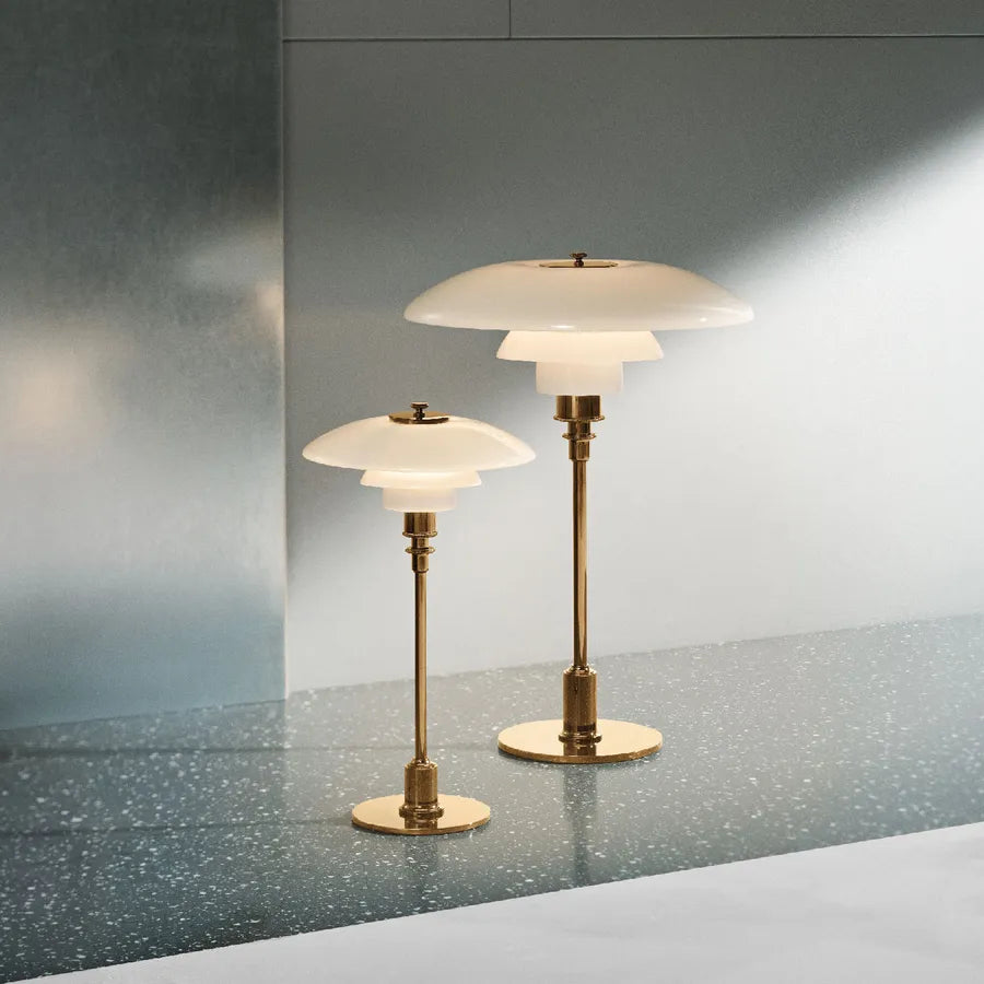 PH 3/2 Bordlampe i Messing Metalliseret – Louis Poulsen