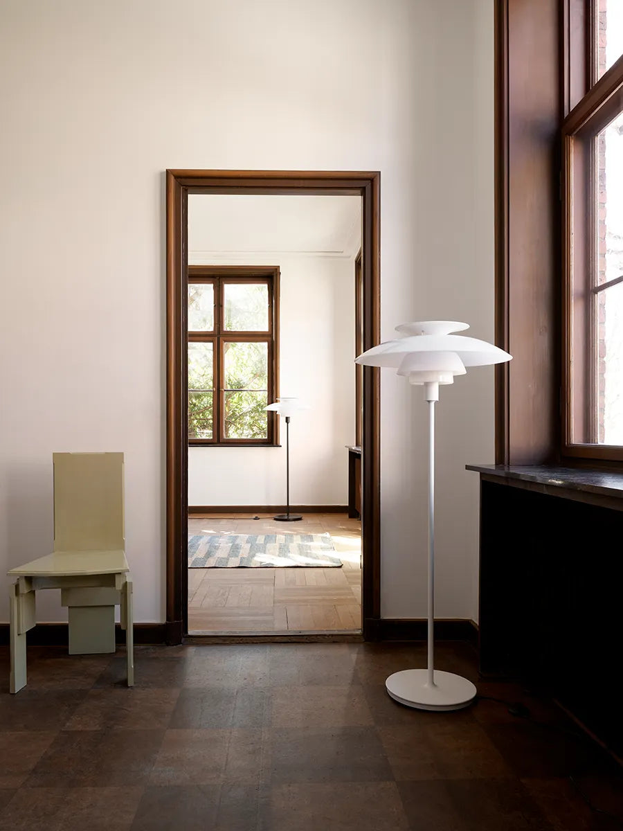 Louis Poulsen PH 80 Gulvlampe Hvid – Udstillingsmodel