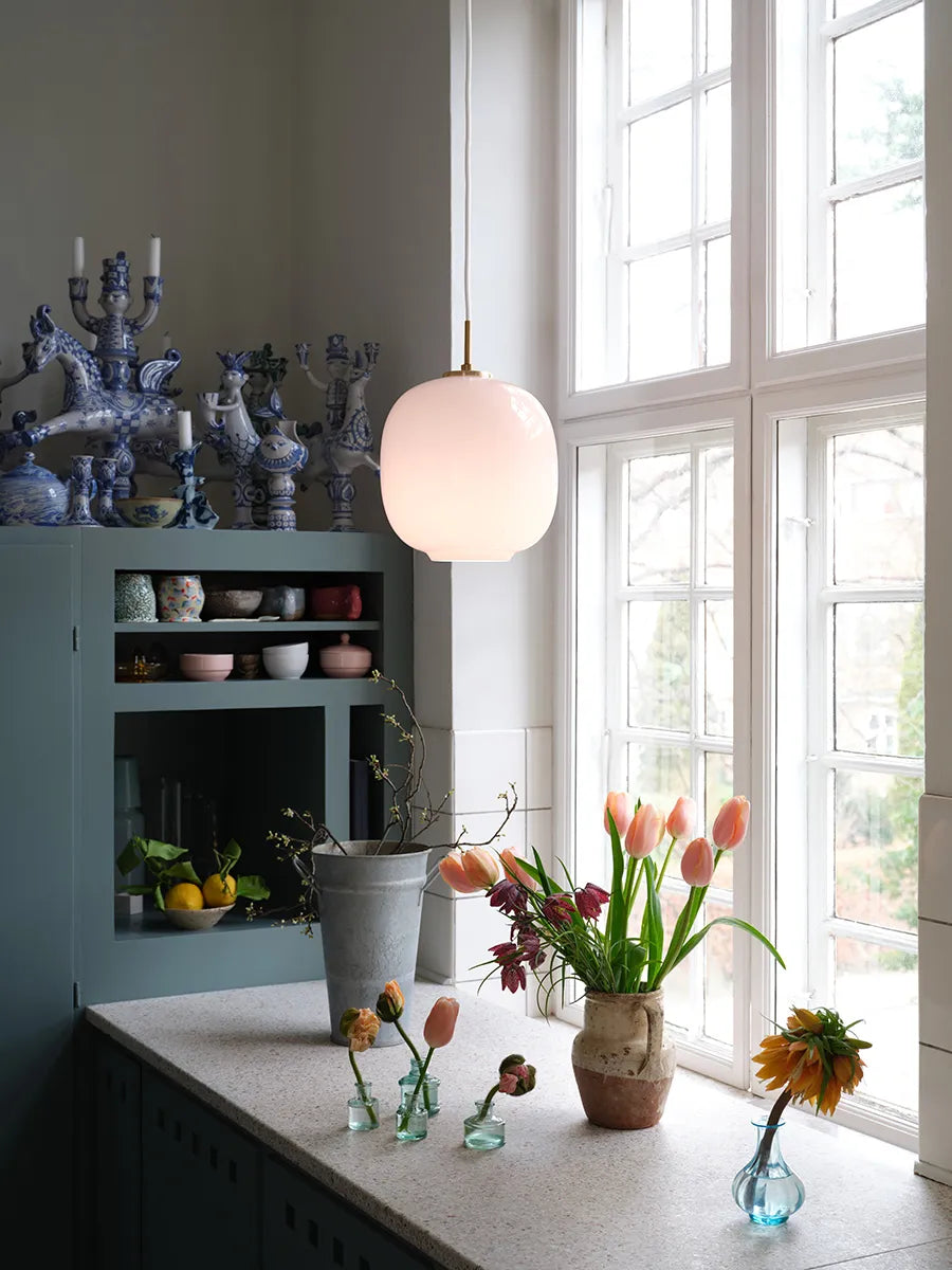 Louis Poulsen VL45 Radiohus Pendel Pale Rose 250 – Udstillingsmodel