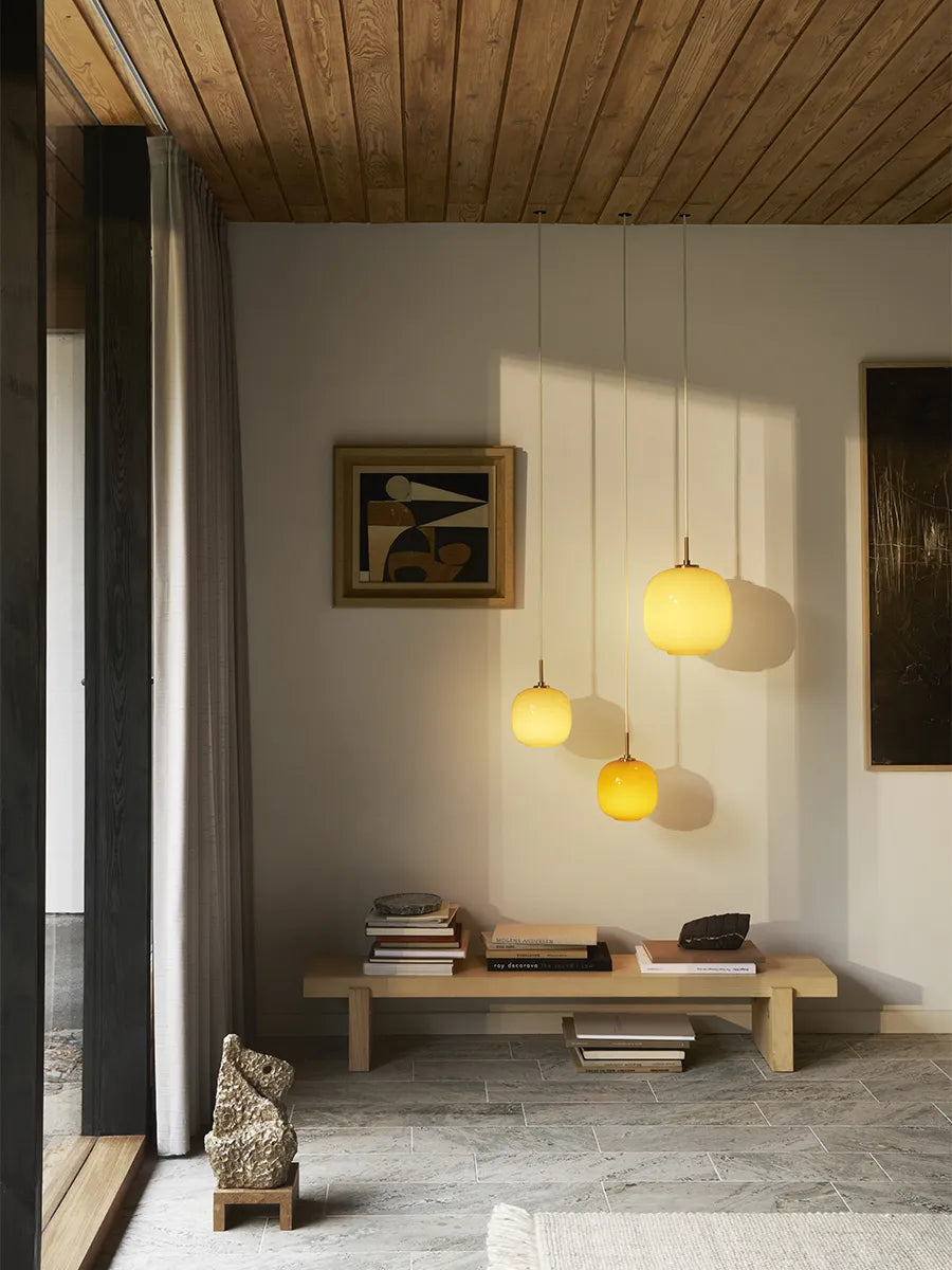 Louis Poulsen VL45 Radiohuspendel 175 Amber – Dansk Design Udstillingsmodel