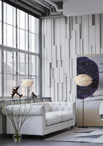 Le Klint Swirl Gulvlampe – Dansk Design Udstillingsmodel