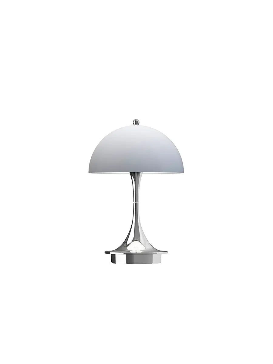Panthella 160 Portable V3, Chrome Blue Grey – Verner Panton