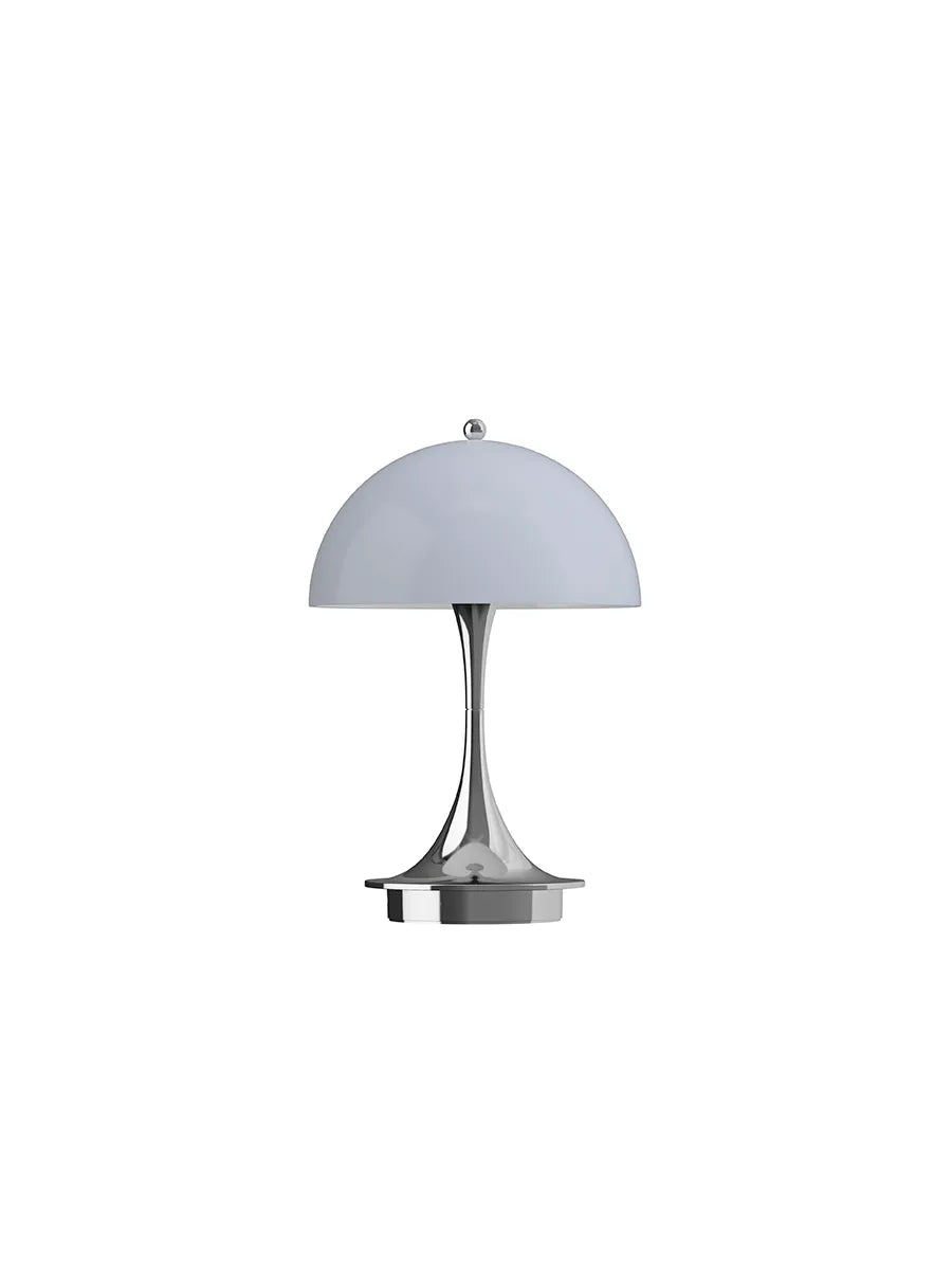 Panthella 160 Portable V3, Chrome Blue Grey – Verner Panton